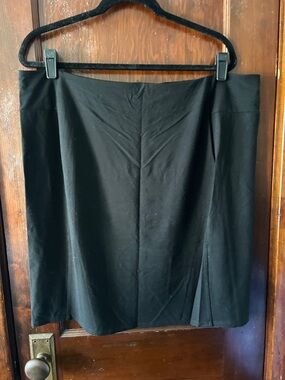 J Jill Wearever Collection Black Pencil Skirt, PXL